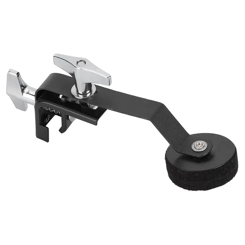 Drum Mute Snare Drum Damper External Clamp On Silencer With Felt Pad For Tone Control Practice Sound Reduction Drum Kit Accessories(Black) image 1