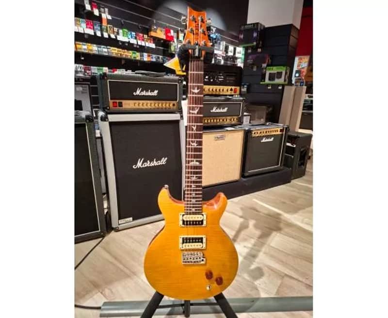 PRS GUITARS - SANTANA 594 YELLOW 2019 AVEC HOUSSE image 1
