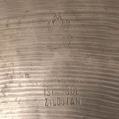 Vintage Zildjian K Istanbul 19″ Ride Cymbal – New Stamp image 3