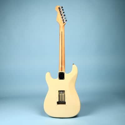 1992 Squier MIK Stratocaster Korea Off-White Maple Neck image 6