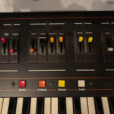 ARP Quartet Polyphonic Analog Synthesizer 1979 - 1980 - Black / Orange image 4