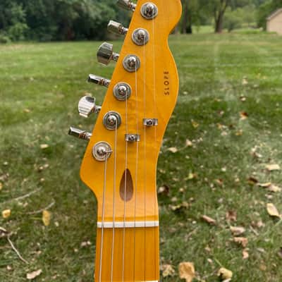 Custom Telecaster JEFF BUCKLEY Electric Guitar Yellow Boutique Instrument SEYMOUR DUNCAN HIPSHOT FENDER image 5