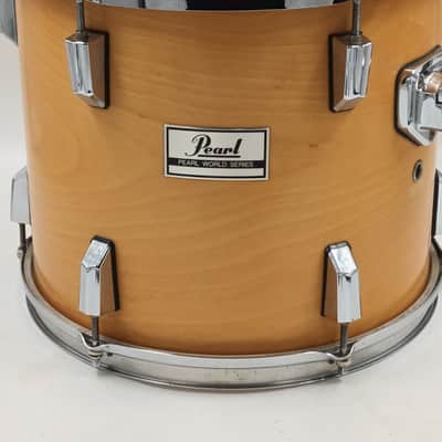 Pearl WLX World Series 13" x 11" Tom Drum in Natural Wood image 2