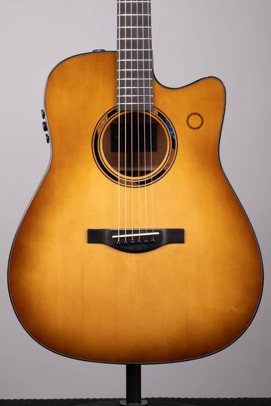 Yamaha TAG3 C TransAcoustic Dreadnought Acoustic-Electric Guitar - Sand Burst image 1