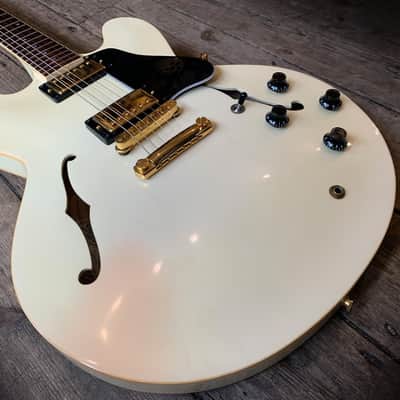 1984 Gibson Custom Shop ES-335 DOT neck 1984 in Pearl White & case image 18