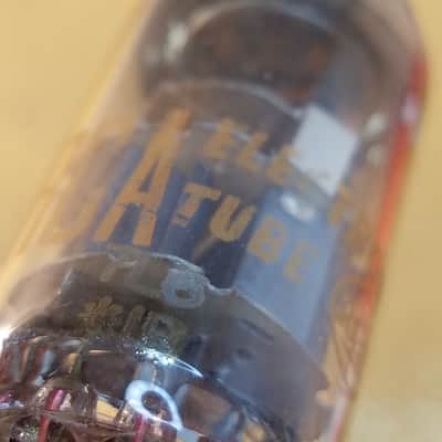 Amperex 6922 tNOS AT1000 TESTED Balanced! PI Vacuum Tube Gold Pins USA E88CC dual triode 1960-1969 image 6