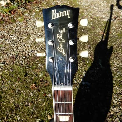 Burny RLG-50 Singlecut 1980s Tobaccoburst image 5