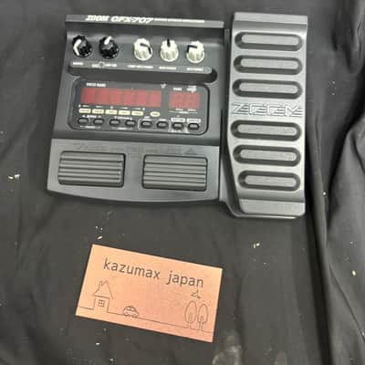 ZOOM GFX 707 Guitar Multi Effects Processor Expression Pedal Tested image 1