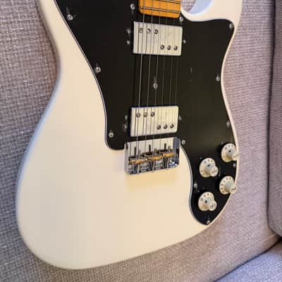 Fender American Professional II Telecaster Deluxe with Maple Fretboard - Olympic White image 11