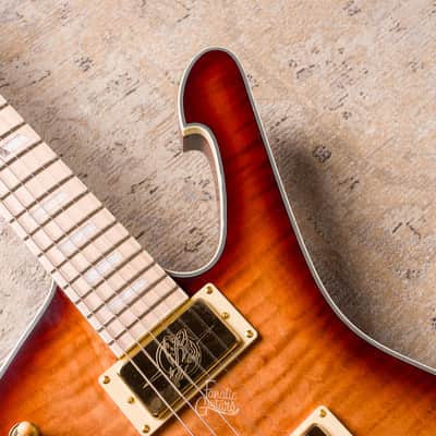 Ibanez Iceman IC420MFM - Caramel Burst #4L251000264 image 11