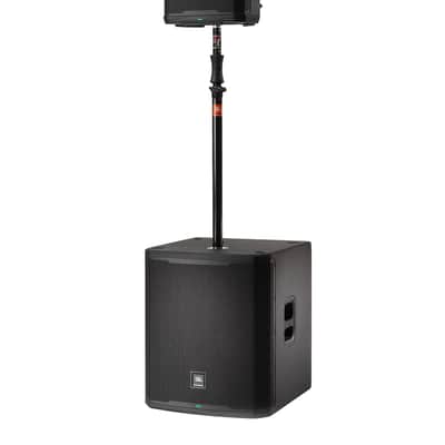(2) JBL PRX908 8" 1000w RMS Powered DJ PA Speakers+18" Subwoofers+Pole Mounts image 5