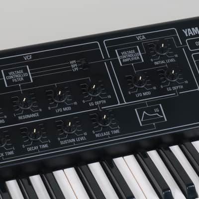 Yamaha CS-5 analog synthesizer + filter in mod + original owner's manual image 6