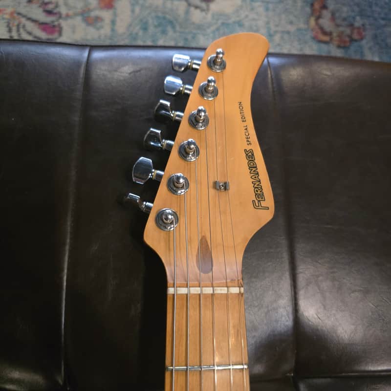 1992 Fernandes LE-1 Special Edition '57 Strat Copy - Red - Japan