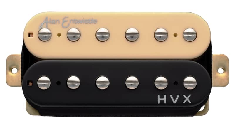 Alan Entwistle HVX Electric Guitar Neck Pickup - Zebra - Free USA Shipping image 1