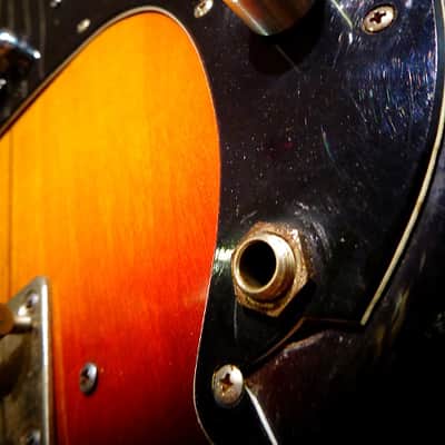 El Degas P Bass Copy 1970's Sunburst MIJ image 7