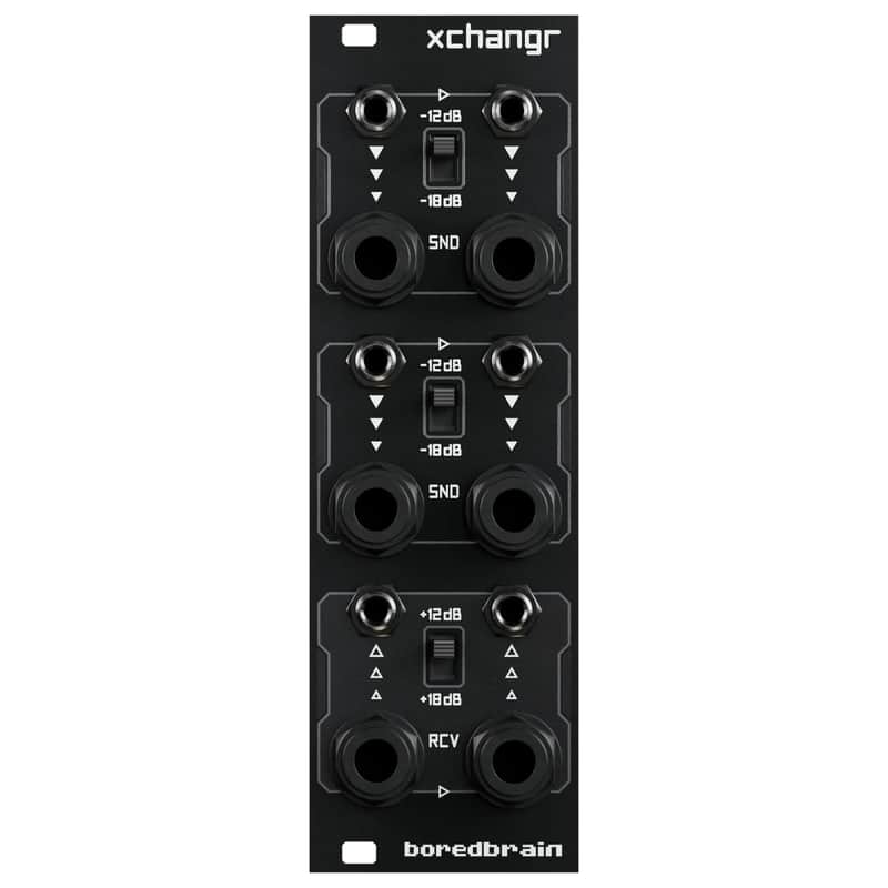 Boredbrain Xchangr Stereo Signal Interchange Eurorack Module image 1