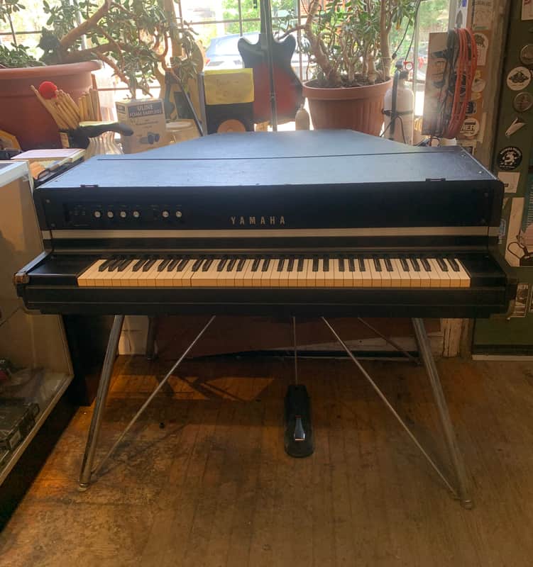 Yamaha CP-70 Electric Grand Piano 1980s - Black image 1