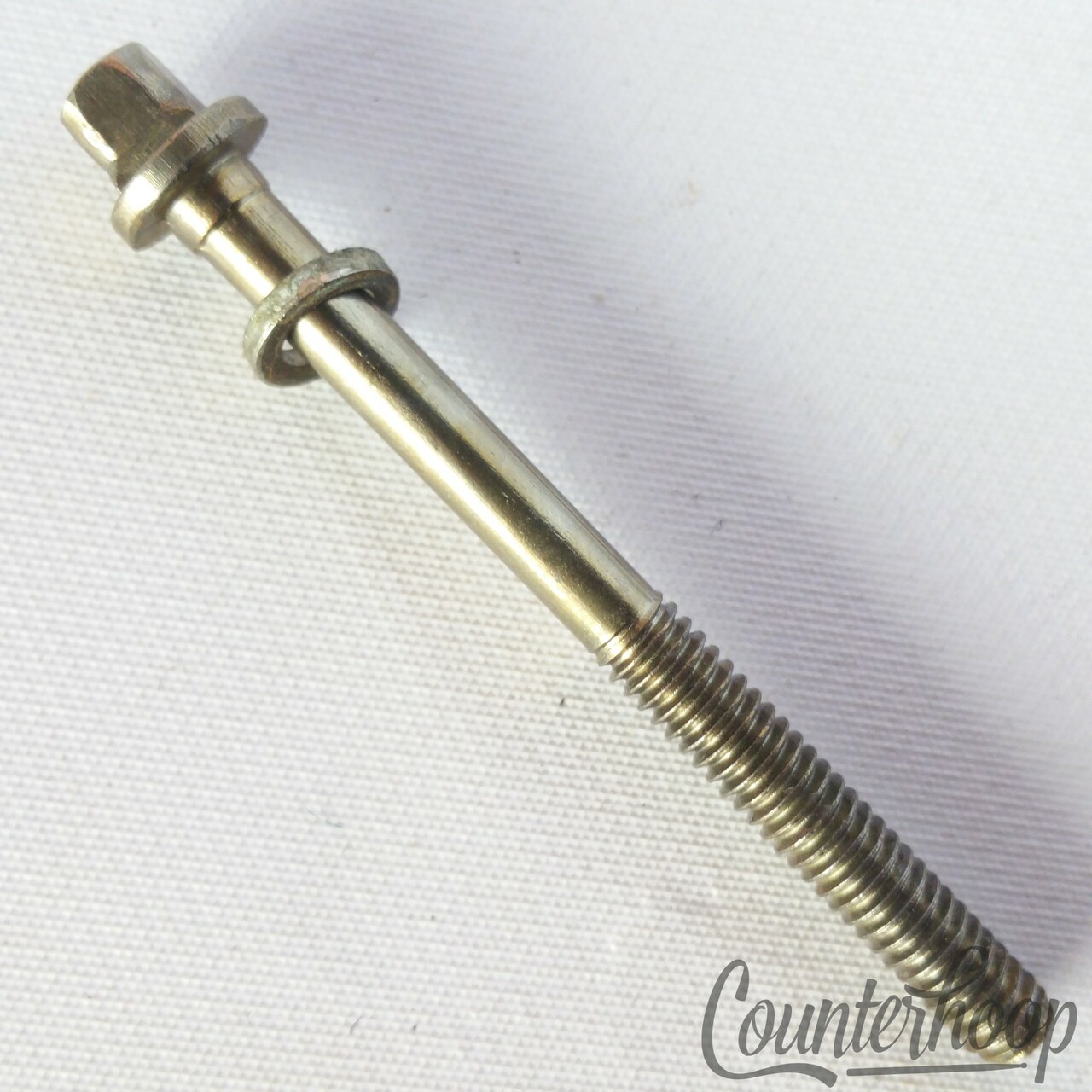 Slingerland 1x 2 3/8"T-Rod Radio King Nickel Snare Drum Tensioner Tom Vintage40s — main photograph