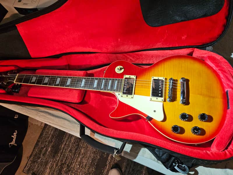 Epiphone, gibso les paul srd flametop, lefty Left-hand model image 1