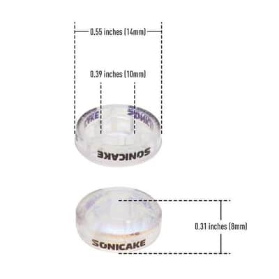 Hotone 10pcs Karat Footswitch Cap Topper for Guitar Pedal,price include the import duty for US buyer image 3