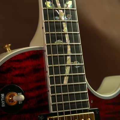 Gibson Les Paul "The Velvet Rose" Custom Shop Masterpiece Figured Maple Electric Guitar image 17