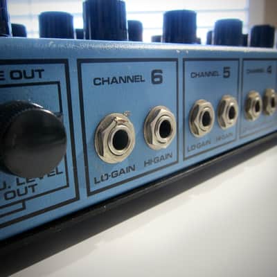 Tapco Keyboard Mixer 100 Preamp Circa-1970s- Blue & Black image 12