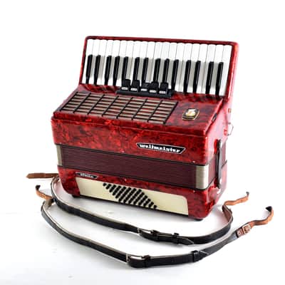 TOP Quality, German Made Piano Accordion Weltmeister Stella 48 bass, 5 switches+Original Hard Case&Shoulder Straps - Accordian, Fisarmonica image 4