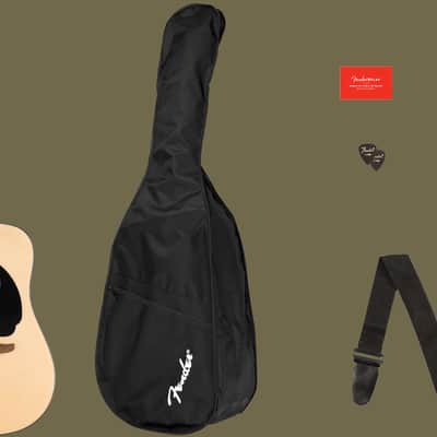 Fender California Redondo Acoustic Guitar Pack - Incl Gig bag, Strap, Picks and Extra Strings image 1