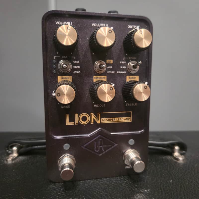 Universal Audio Lion '68 Super Lead Amp 2023 - Present - Black image 1