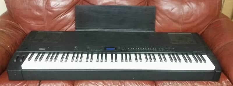 YAMAHA P-200 Electronic Digital 88 Weighted Keys Piano/Keyboard w/ Pedal image 1