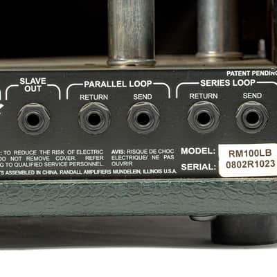 Randall Lynch Box RM100LB George Lynch Signature Tube Head image 5