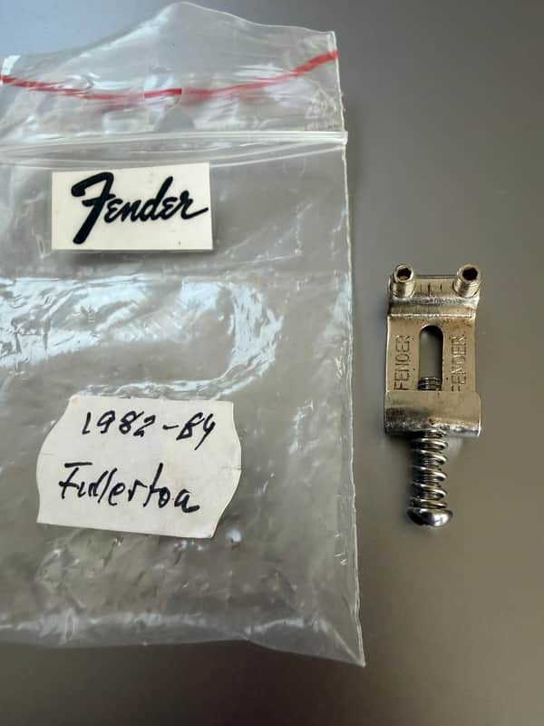 Fender Fullerton B-326  saddle 1982-1984 image 1