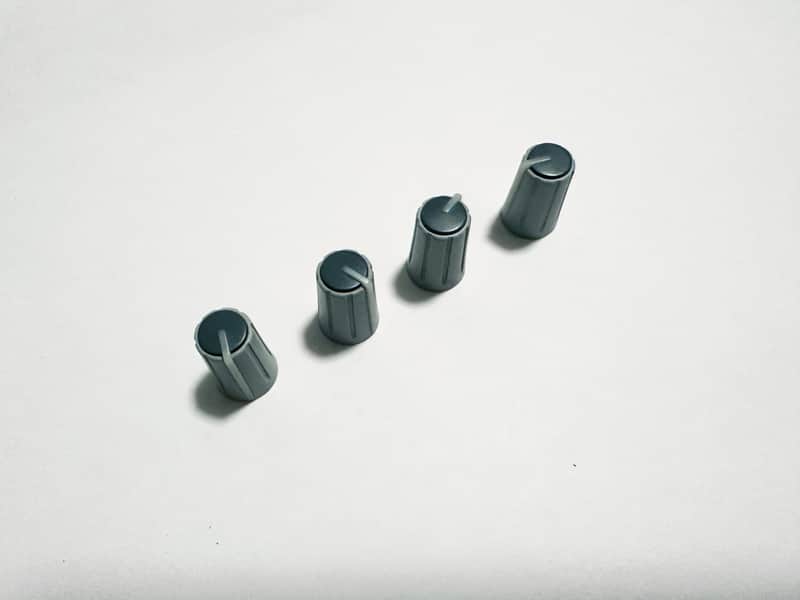 4 Allen & Heath Mixer Gray Top Knobs for GL Series, ML Series, MixWizard WZ Series image 1