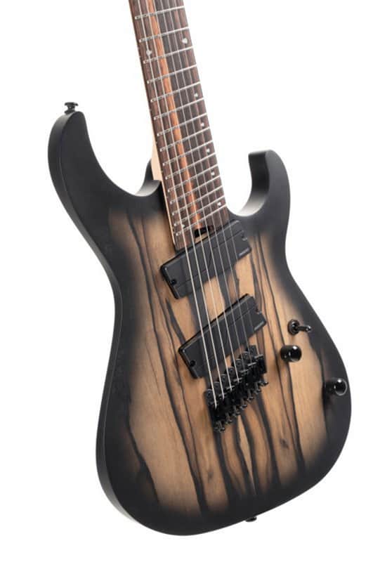 Cort KX507MS Pale Moon 7-String Multi-Scale Electric Guitar | Fishman Fluence, Fanned Frets, Ebony Fretboard image 1