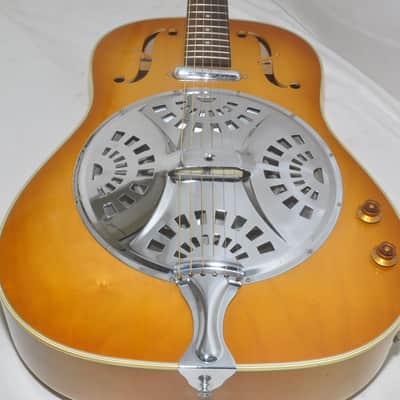 Greco D-800P（DS）Resonator Dark Sunburst Electric Guitar Ref. No 7716 image 2