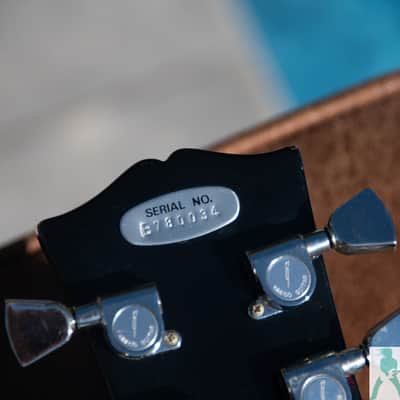 1978 Greco EG 500 B - Les Paul Standard - Ebony 8 lbs 11 oz's - Made In Japan - Pro Set Up w Perfect Frets/Action/Intonation! image 4