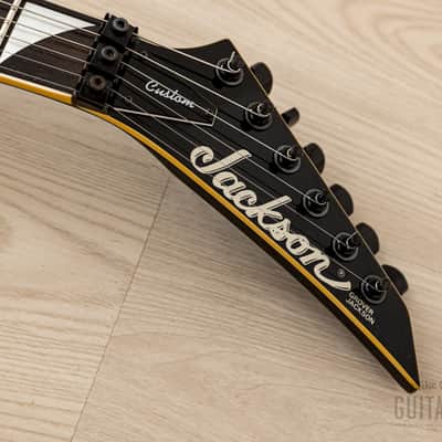 1990s Grover Jackson Soloist Custom HH Metallic Black, Japan image 4
