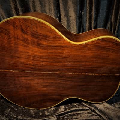 Guild F30 Rosewood Sunburst with F50 appointments Ultra Rare Bear Claw top Vintage Westerly Acoustic image 7