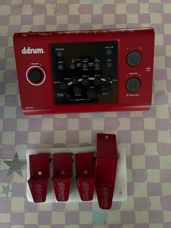 ddrum Clavia Digital Drum Synthesizer Module 2010 - Red image 1
