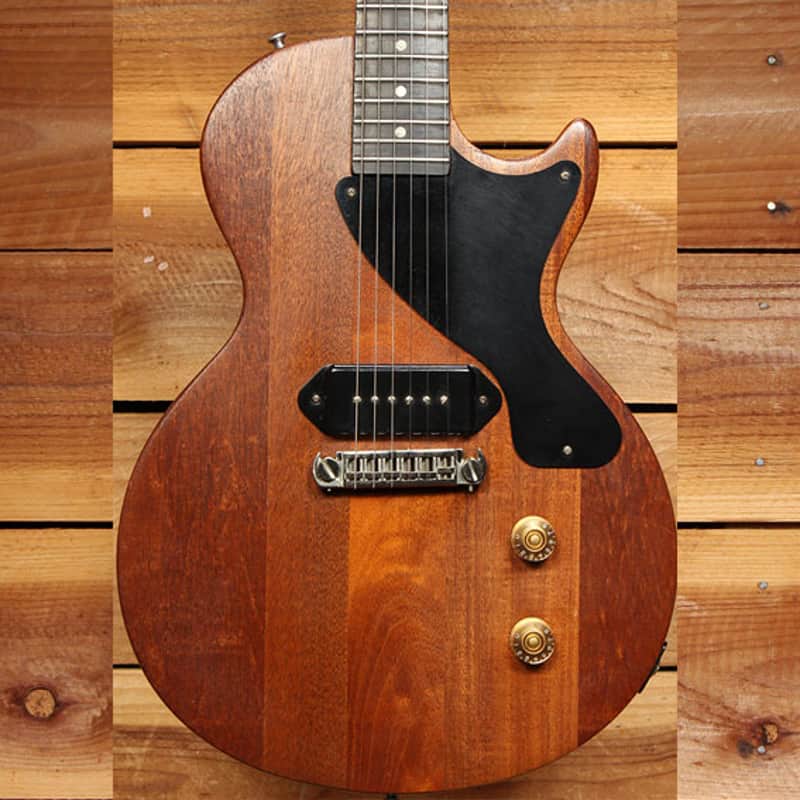 GIBSON LES PAUL JUNIOR Jr One Off Natural! Dog-Ear p90 USA American 90309 image 1