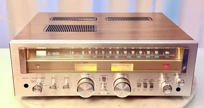 🎶 Sansui G-4500 Vintage Stereo Receiver — Professionally Serviced | Tested | 🎥 Video Included