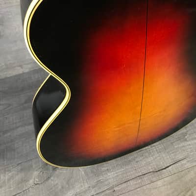 Harmony Marwin Jewel Archtop 1940's Sunburst image 12