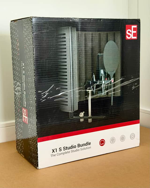 sE Electronics X1S Studio Bundle with Shockmount, RF-X Reflexion