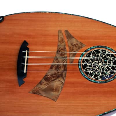Special Turkish Louta Lute Lavta String Musical Instrument MUL-4 By Miras image 4