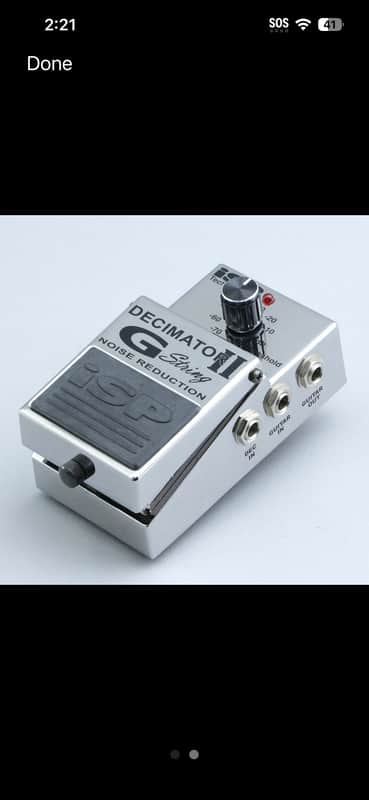 ISP Technologies Decimator II G String 2010s - Chrome image 1