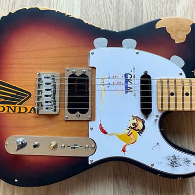 TPP Jonny Greenwood / Radiohead "Model 1" Fender American Telecaster Plus Tribute - Relic image 2