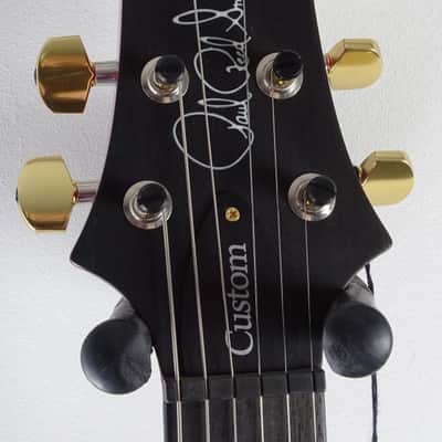 PRS Custom 24 Wood Library Charcoal Cherry burst image 2