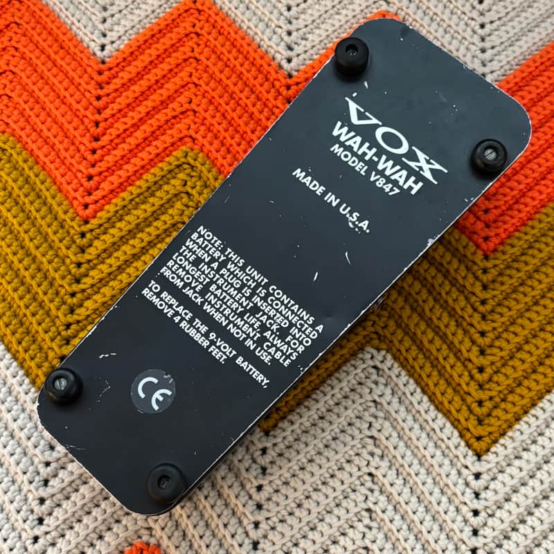 Vox V847 Wah - 1990's made in USA 🇺🇸! - Extra Special Wah | Reverb