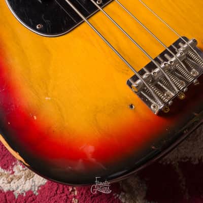 Fender Precision Bass 1975 - Sunburst #626430 Second Hand image 11