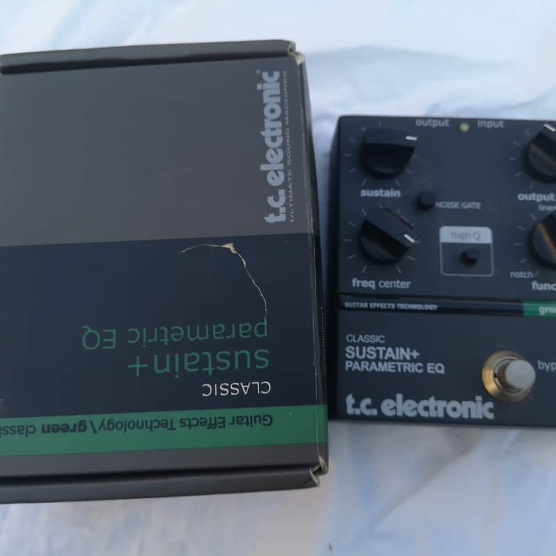 2000s TC Electronic Classic Sustain + Parametric EQ Black